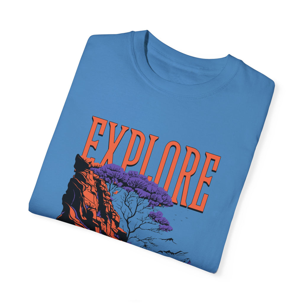 Explore Wilderness Unisex Garment-Dyed T-Shirt | Adventure Apparel