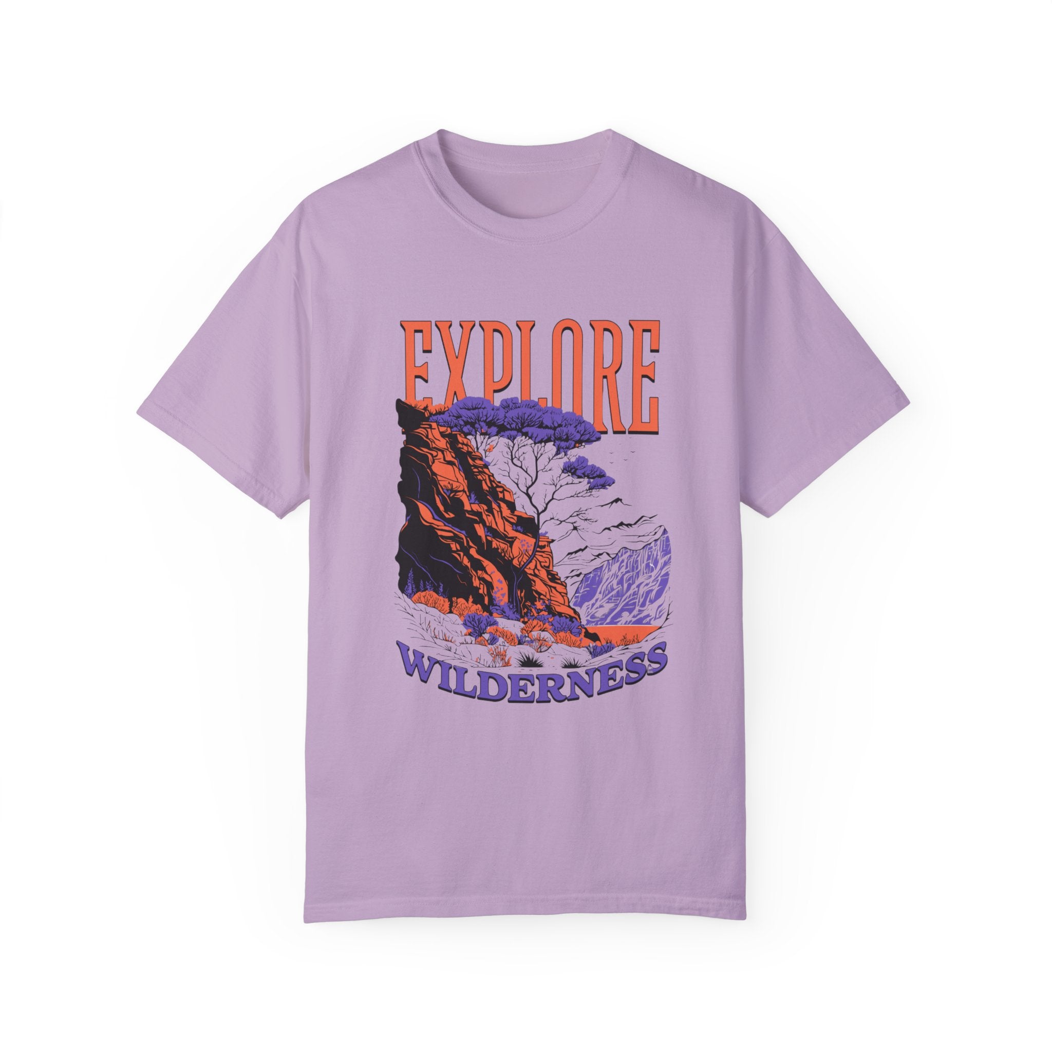 Explore Wilderness Unisex Garment-Dyed T-Shirt | Adventure Apparel