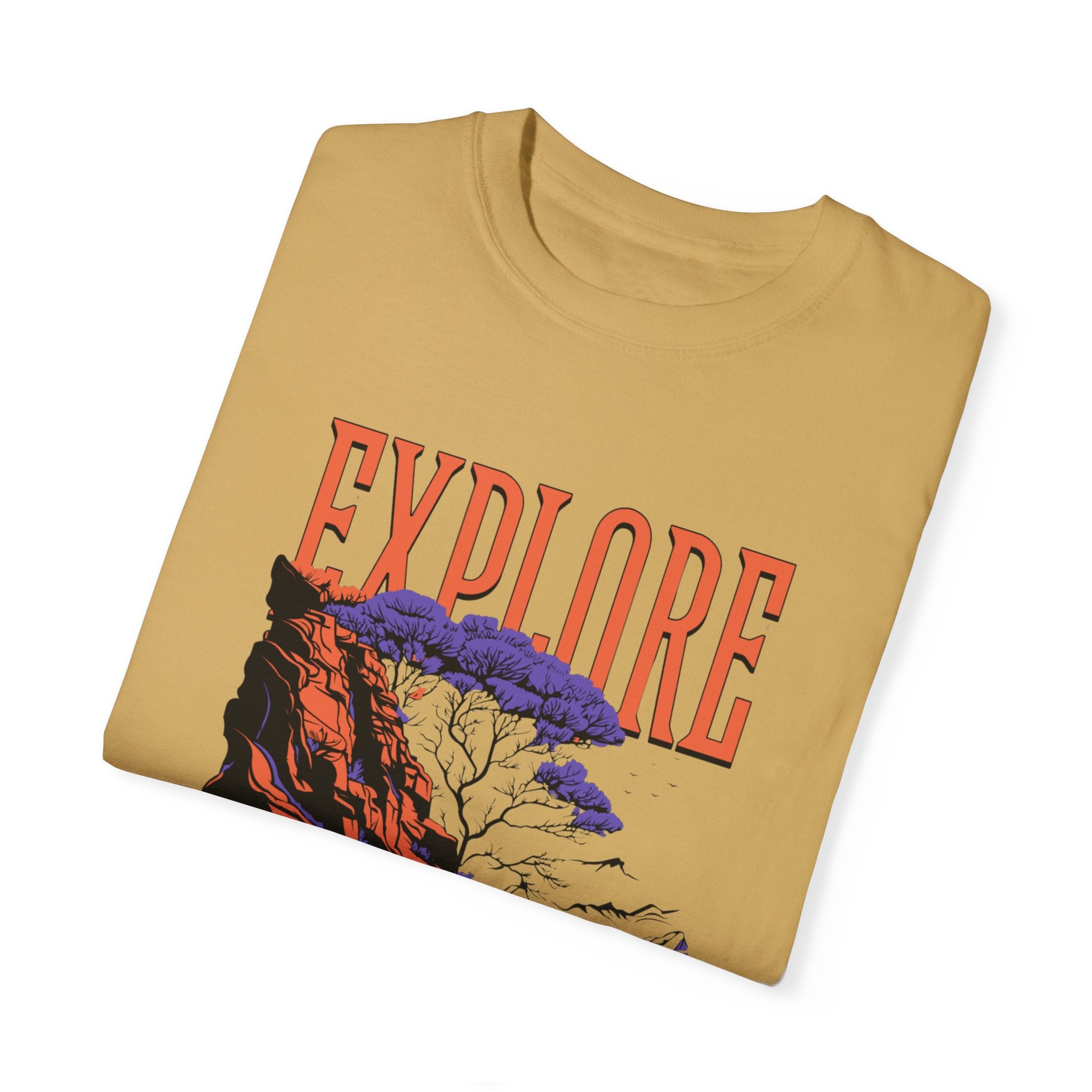 Explore Wilderness Unisex Garment-Dyed T-Shirt | Adventure Apparel