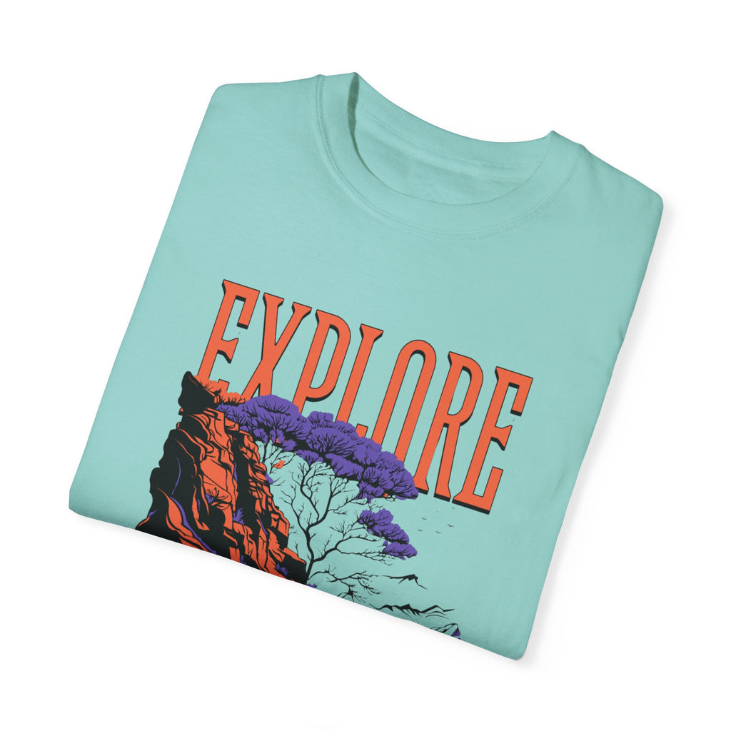 Explore Wilderness Unisex Garment-Dyed T-Shirt | Adventure Apparel