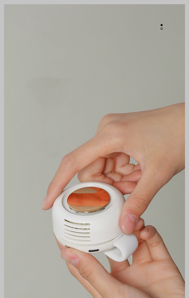 New Waist Hanging Small Whirlwind Fan, ChillLoop – Bladeless Cool in Your Pocket