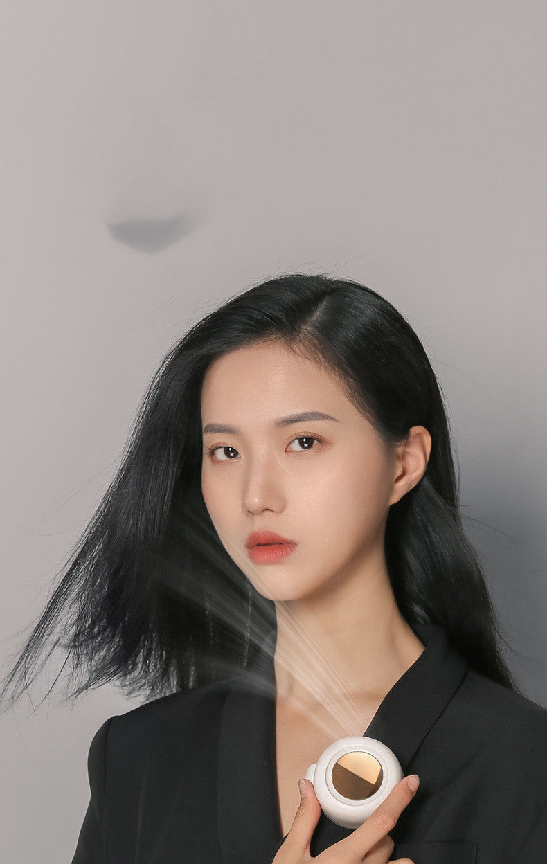 New Waist Hanging Small Whirlwind Fan, ChillLoop – Bladeless Cool in Your Pocket