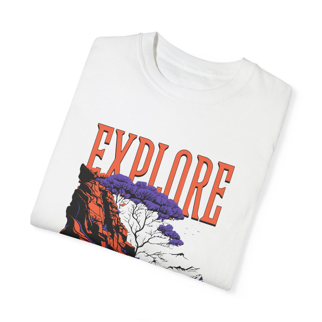 Explore Wilderness Unisex Garment-Dyed T-Shirt | Adventure Apparel