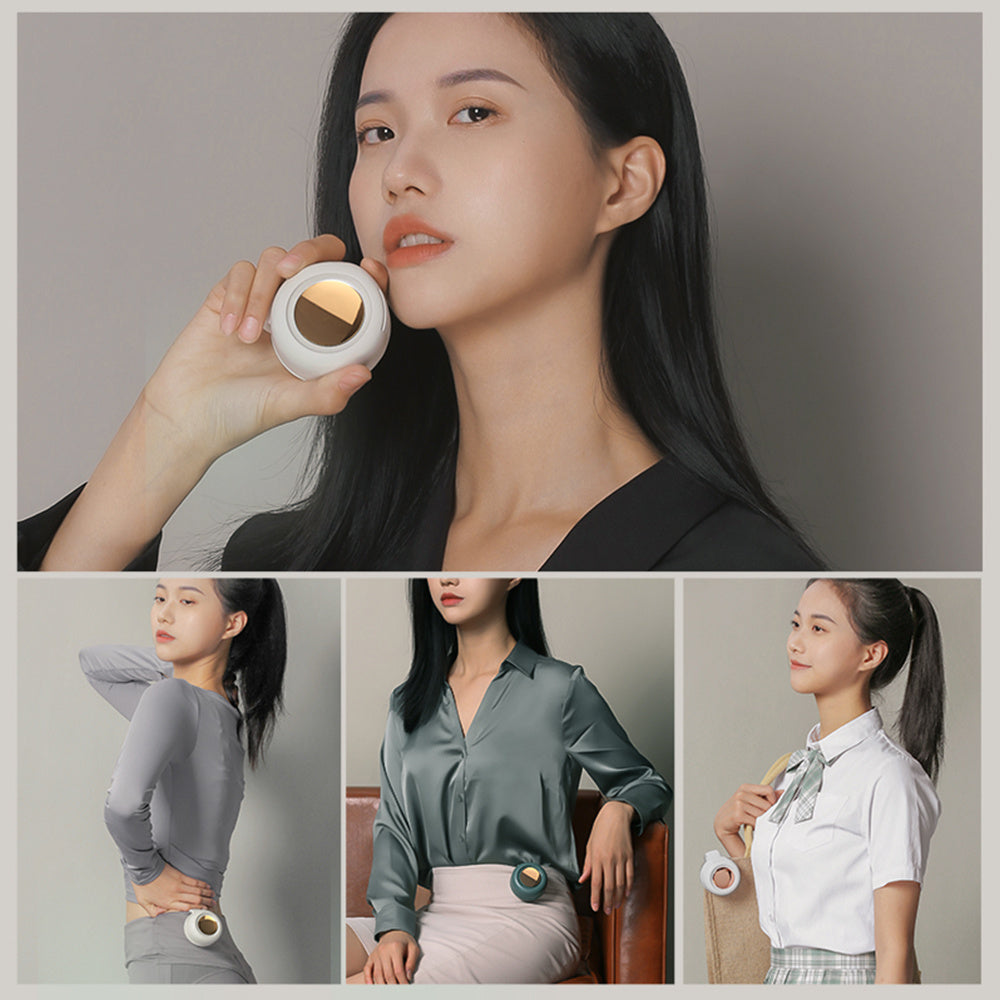 New Waist Hanging Small Whirlwind Fan, ChillLoop – Bladeless Cool in Your Pocket
