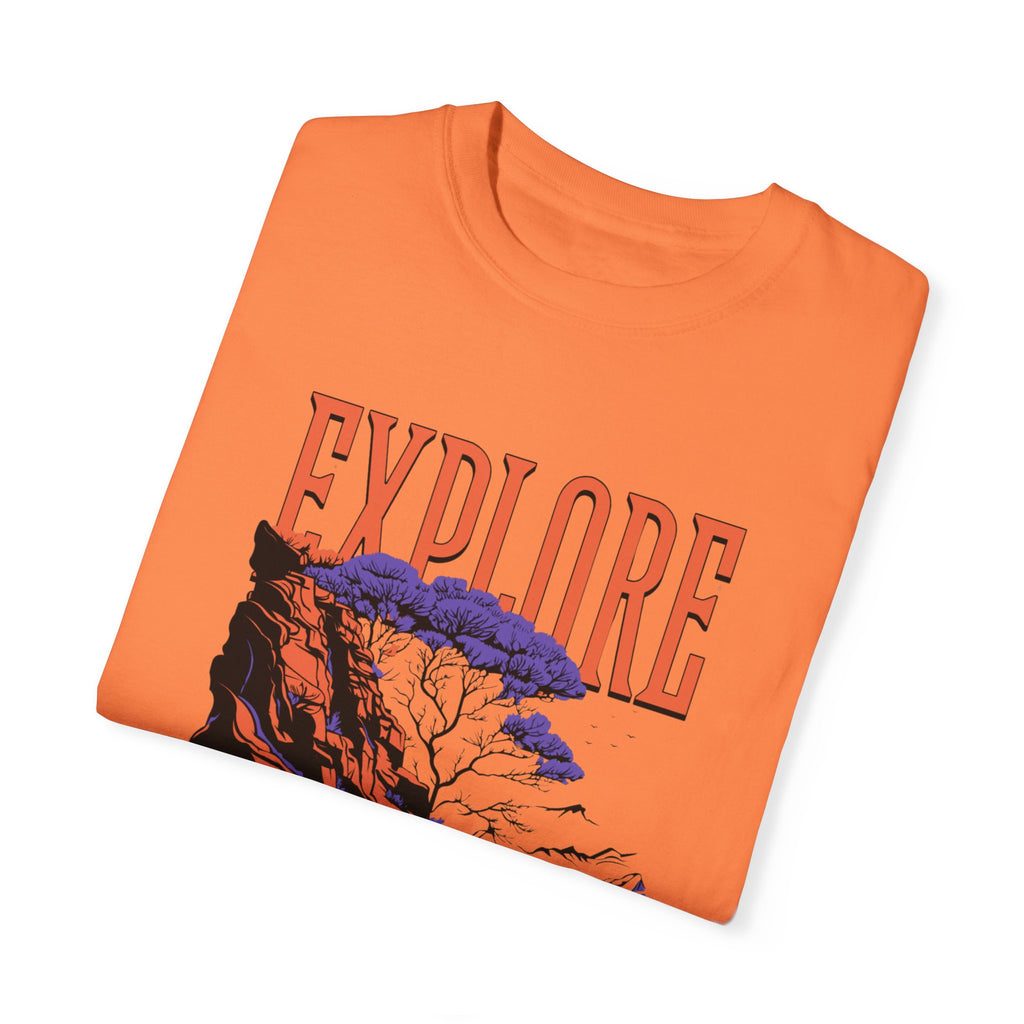 Explore Wilderness Unisex Garment-Dyed T-Shirt | Adventure Apparel