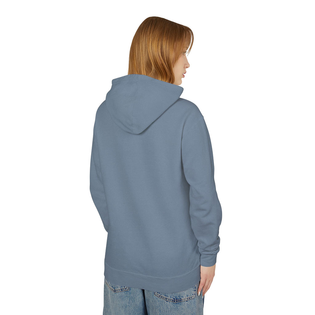 Copy of Motivational Unisex Lightweight Hooded Sweatshirt - "Let's Do It, Never Give Up"
