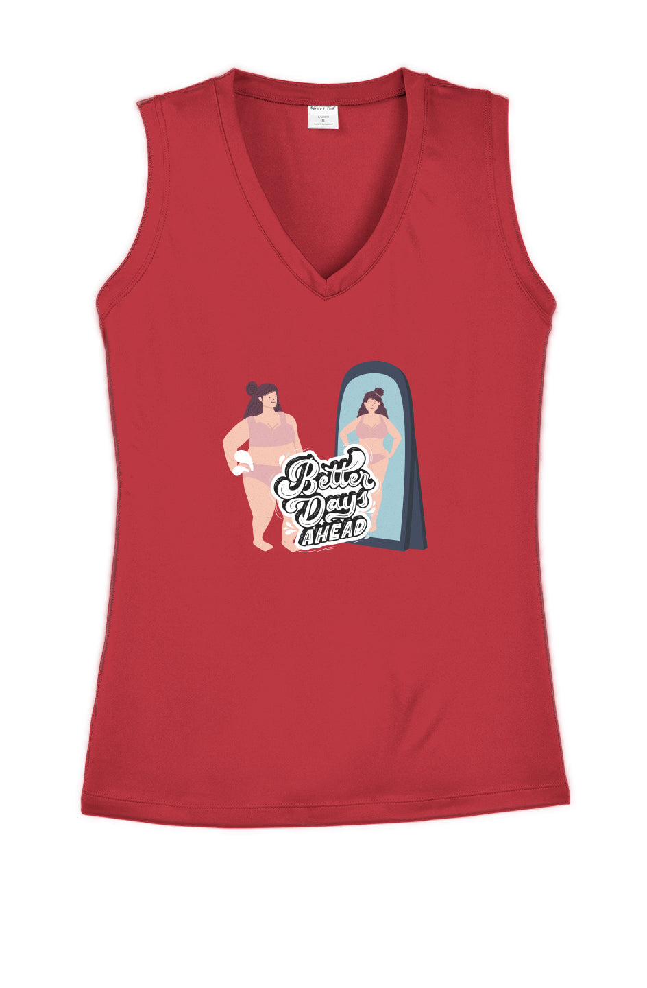 Ladies Competitor V-Neck Tee