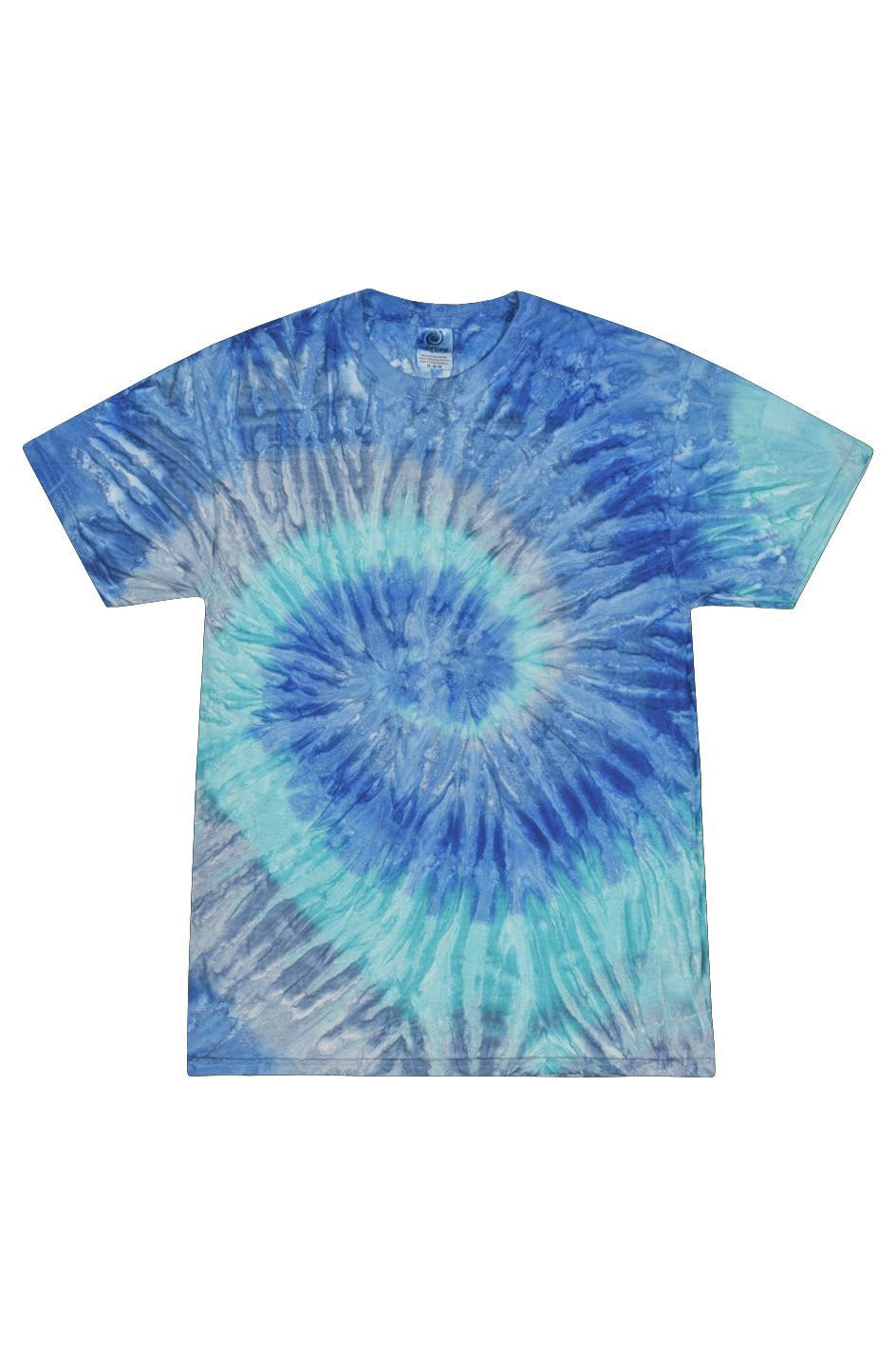 Comfort Tie Dye Blue Jerry Adult T Shirt