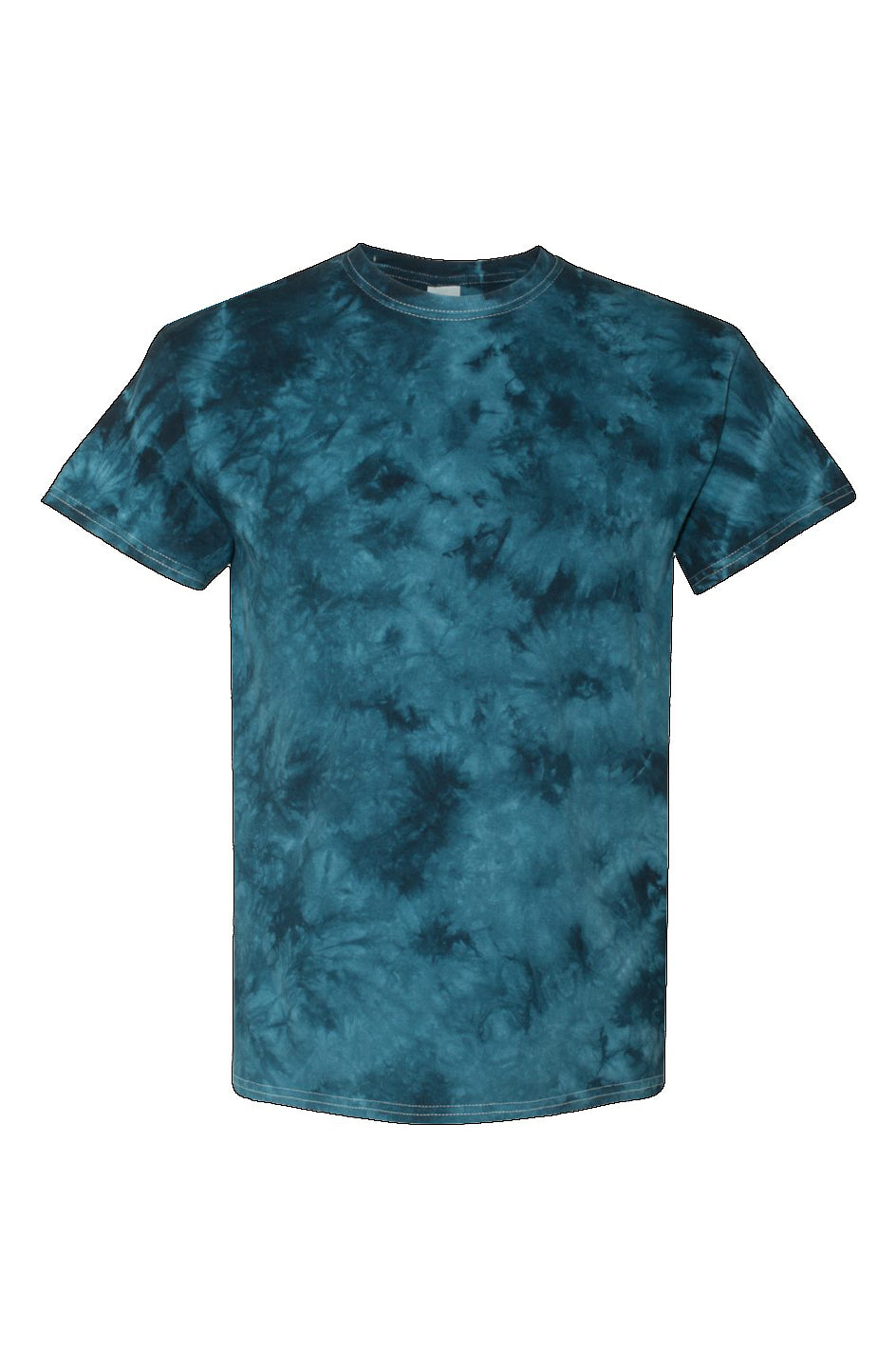 Navy Crystal Tie-Dye Tee - Comfort and Quality 