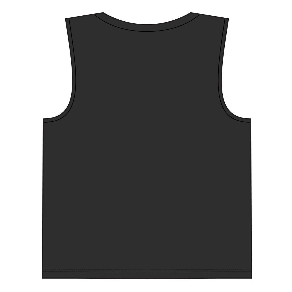 RiseFits Women's Muscle Tank — Gold RF Logo Athletic Tank Top
