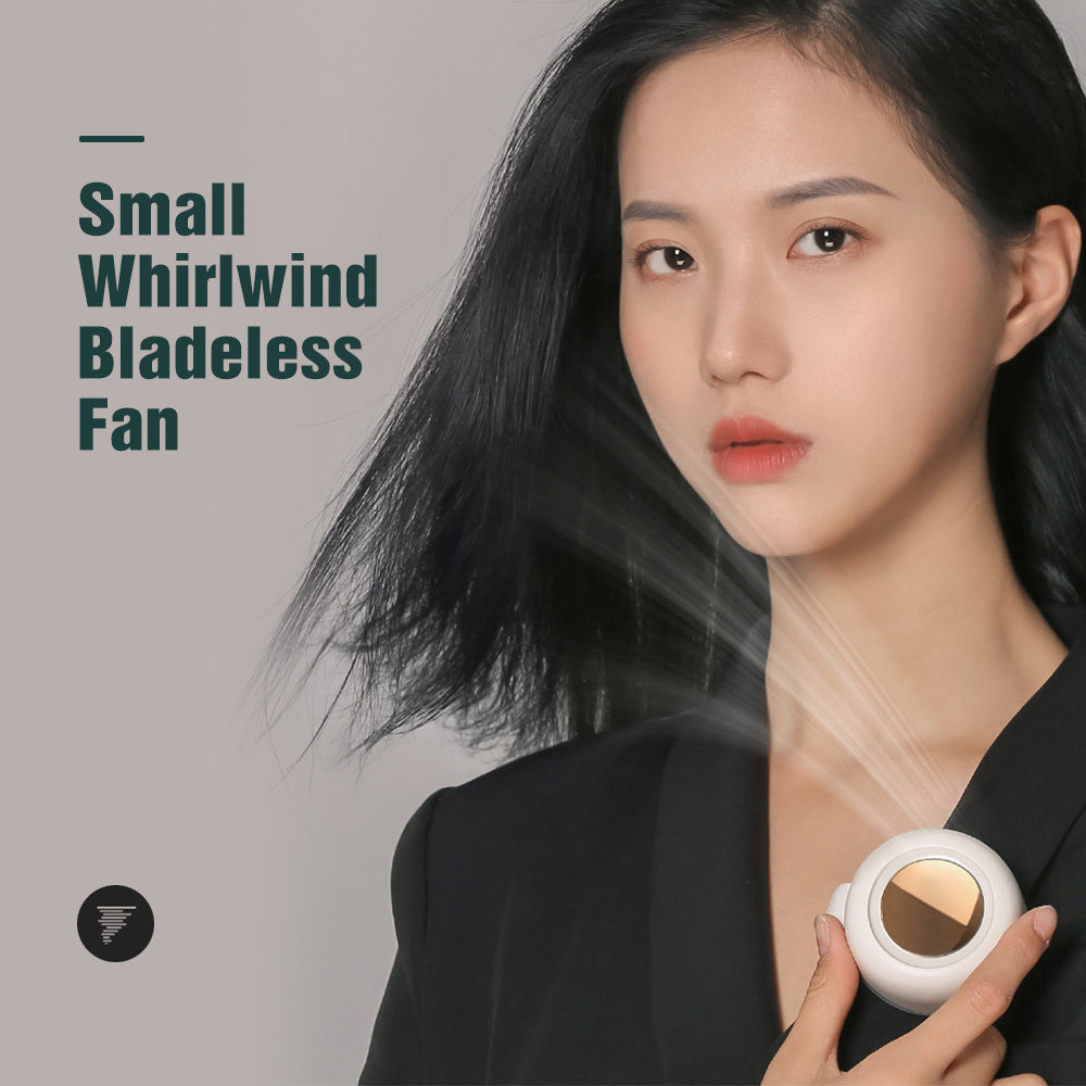 New Waist Hanging Small Whirlwind Fan, ChillLoop – Bladeless Cool in Your Pocket
