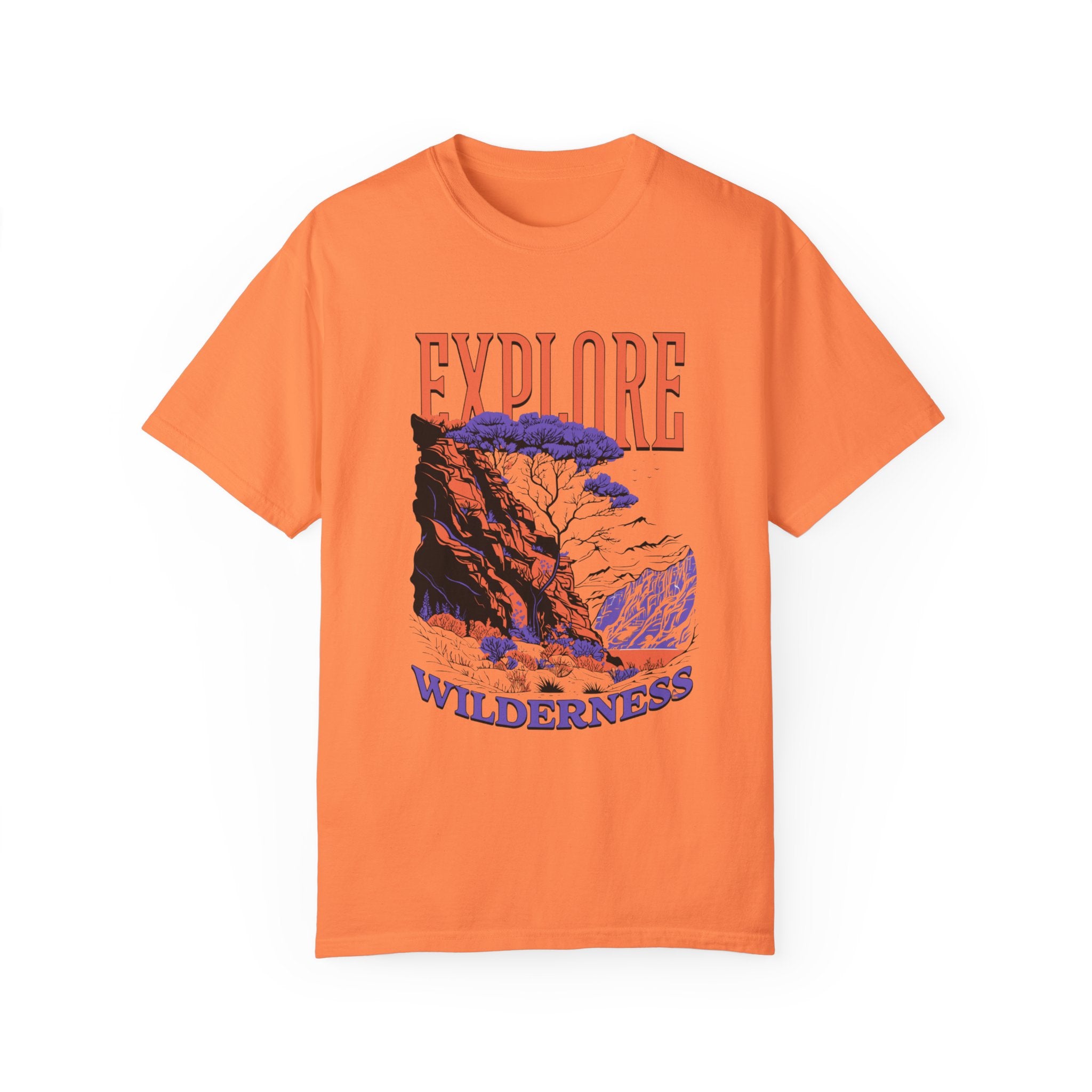 Explore Wilderness Unisex Garment-Dyed T-Shirt | Adventure Apparel