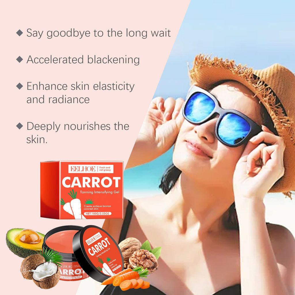 USA ONLY: Eelhoe Carrot Black Gel Equalizes Skin Tone And Creates A Healthy Cream For Wheat Skin