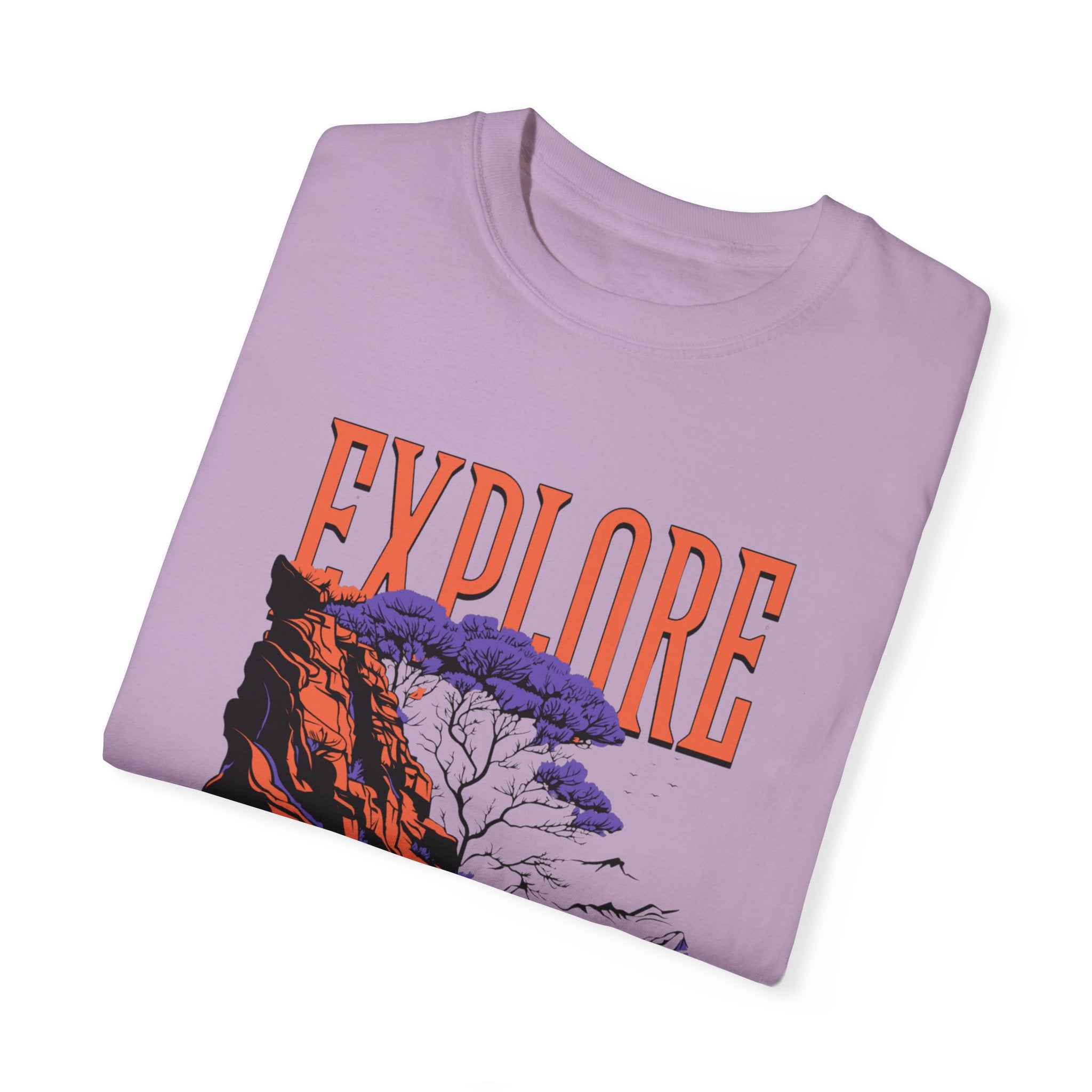 Explore Wilderness Unisex Garment-Dyed T-Shirt | Adventure Apparel