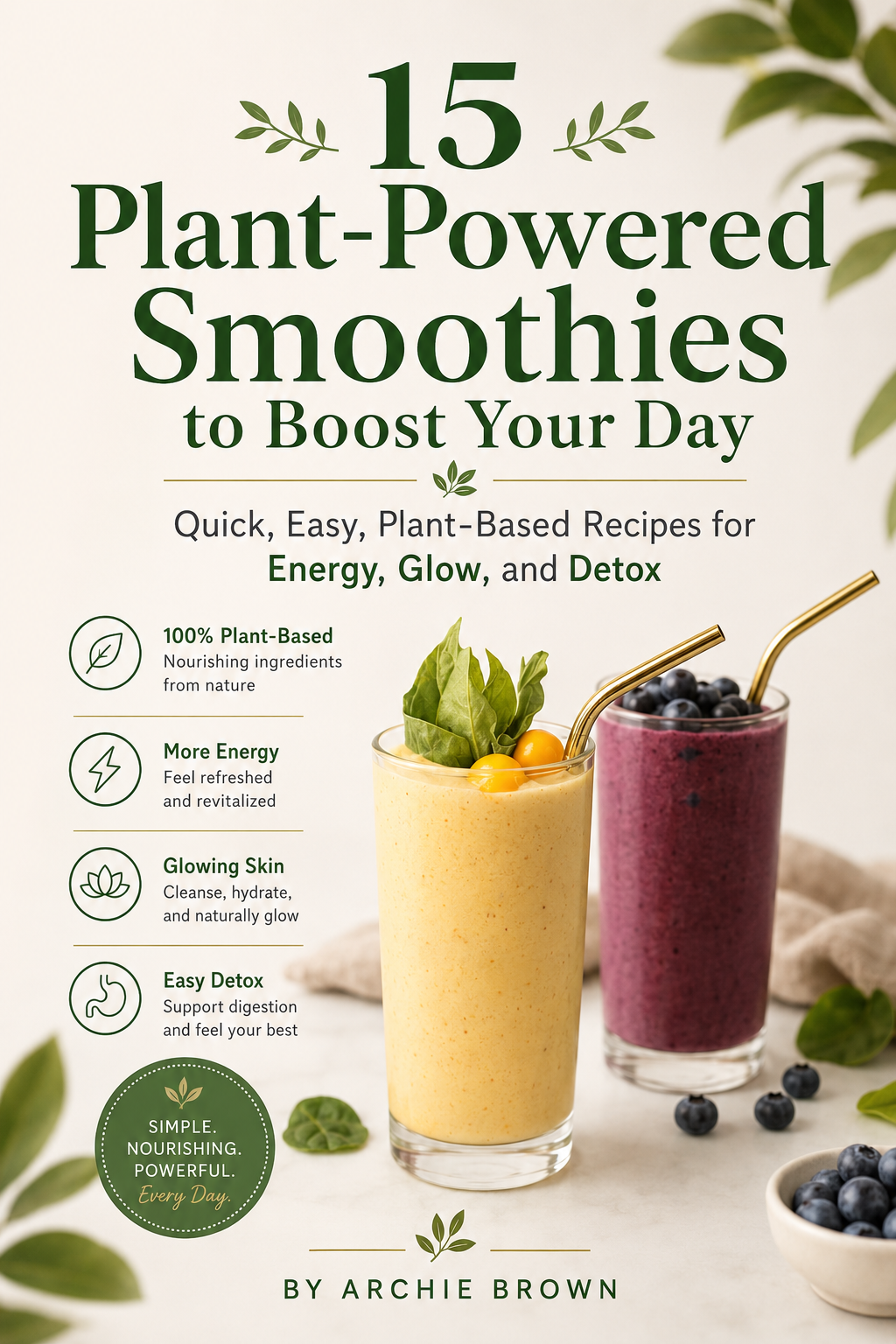 15 Plant-Powered Smoothies to Boost Your Day