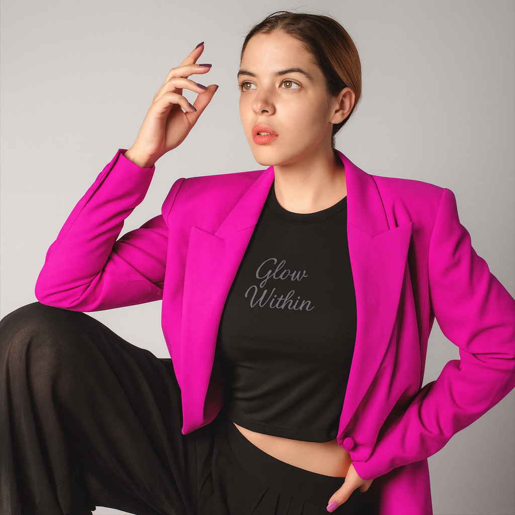 RiseFits Aura Ribbed Tank – Dual Logo Edition