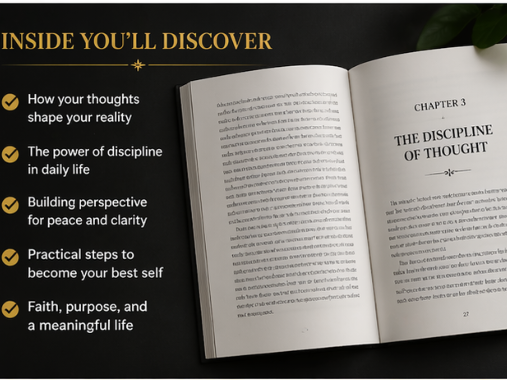 Think Myself Happy: Mastering Your Thoughts Through Faith, Discipline, and Perspective