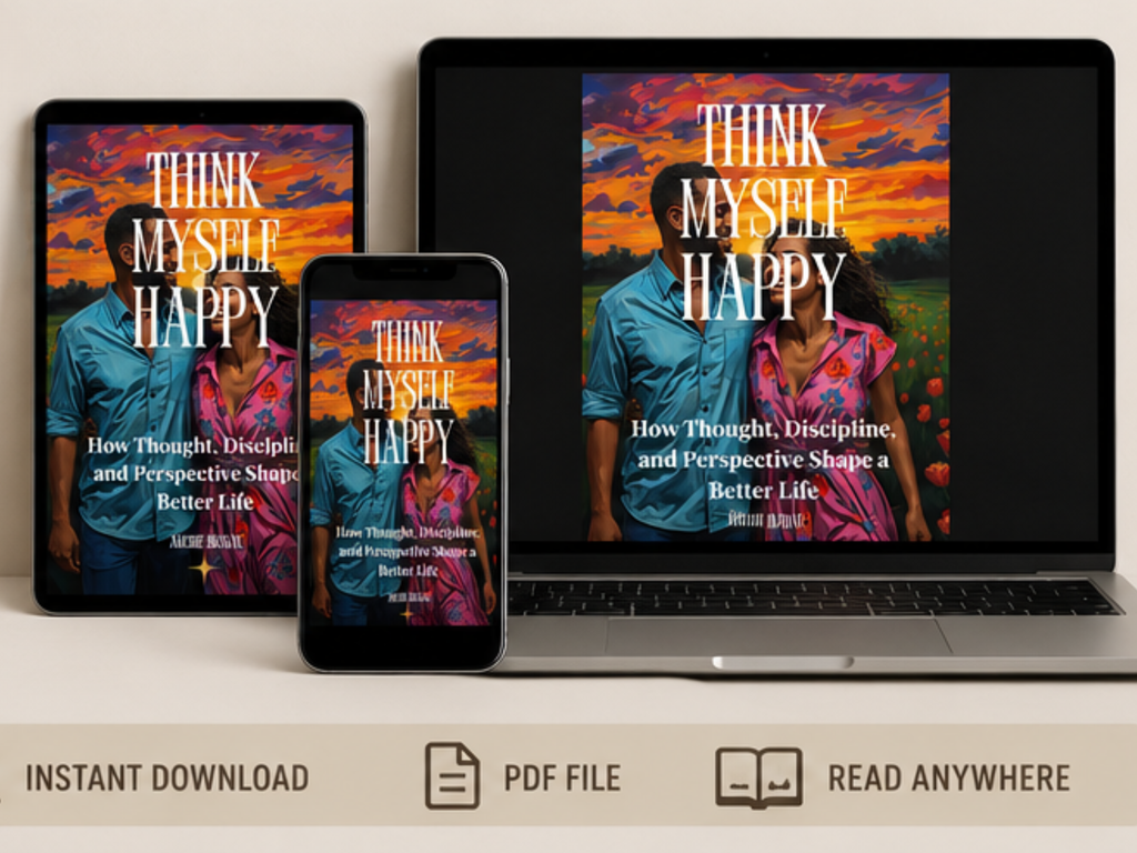 Think Myself Happy: Mastering Your Thoughts Through Faith, Discipline, and Perspective