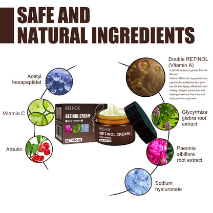 USA ONLY: EELHOE Retinol Cream, Anti-Aging Firming Brightening Moisturizing Facial Skin Care Cream- Buy 2 get 1 Free