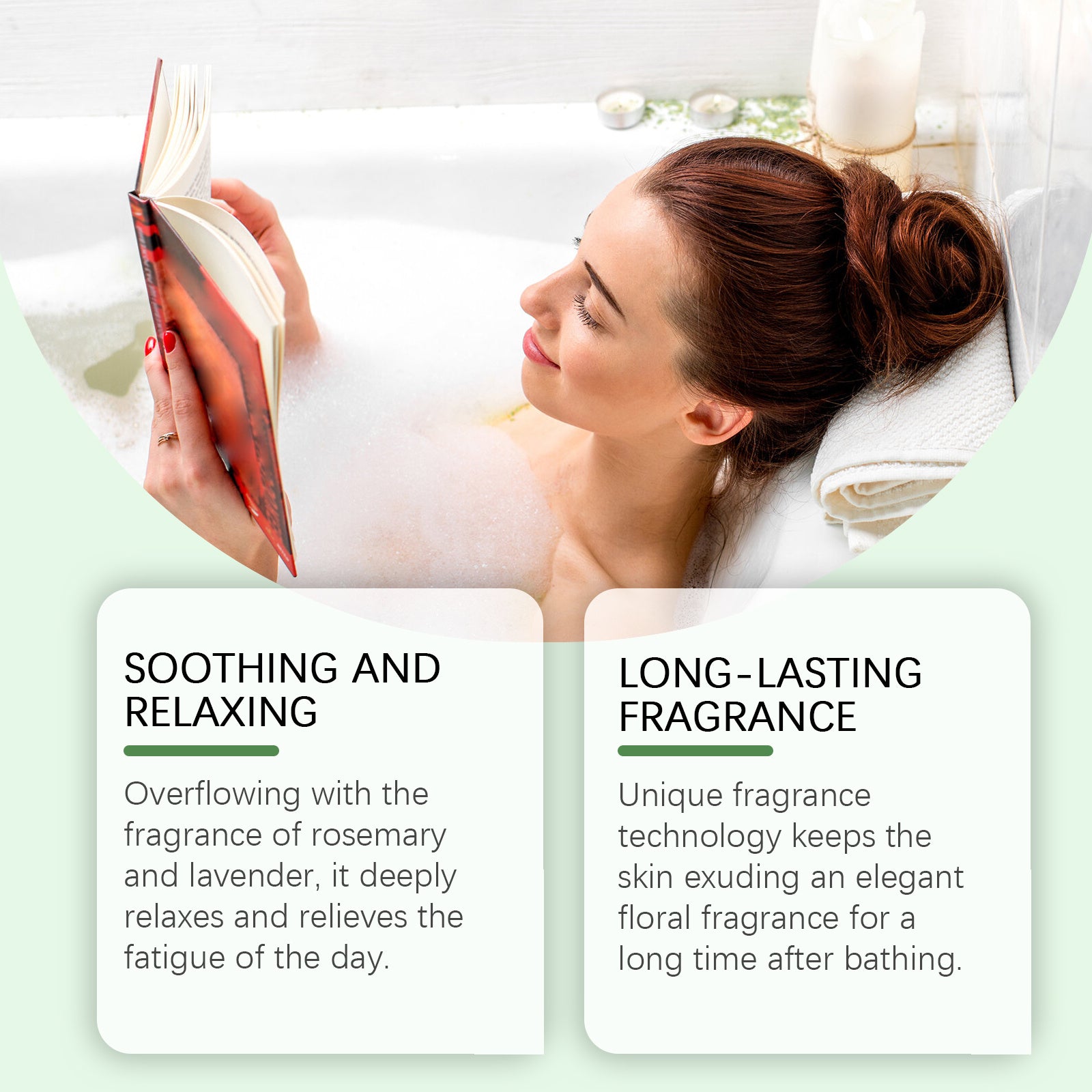 USA ONLY: OceAura Fragrant Shower Ball, Plant-Scented Shower Ball Cleans And Moisturizes The Body With A Colorful And Fragrant Shower Ball