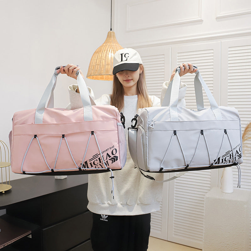 Large Capacity Lightweight Tote Luggage Bag Dry Wet Separation Swimming Gym Bags