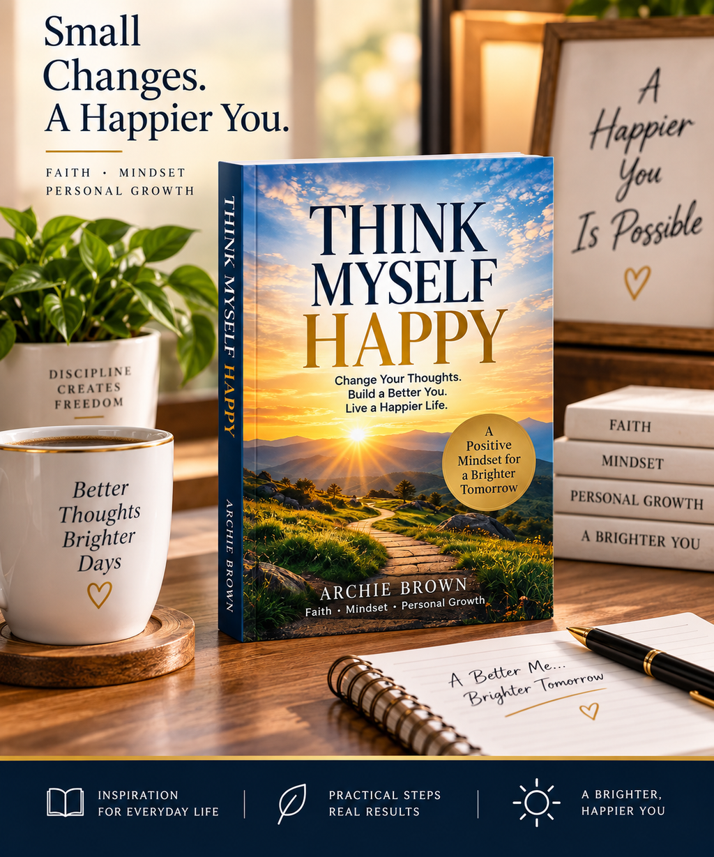 Think Myself Happy: Mastering Your Thoughts Through Faith, Discipline, and Perspective
